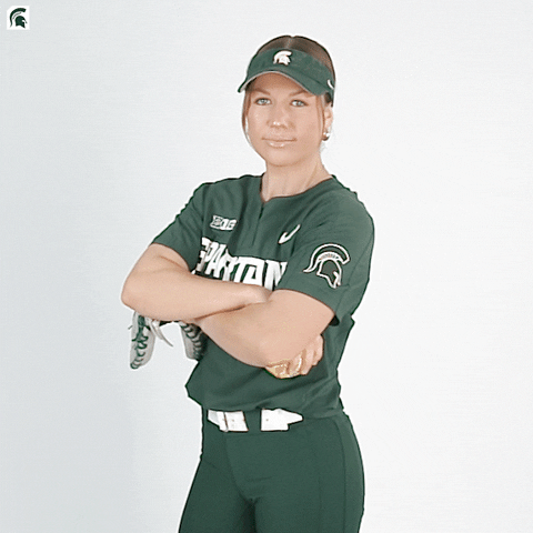Kendall Kates GIF by Michigan State Athletics