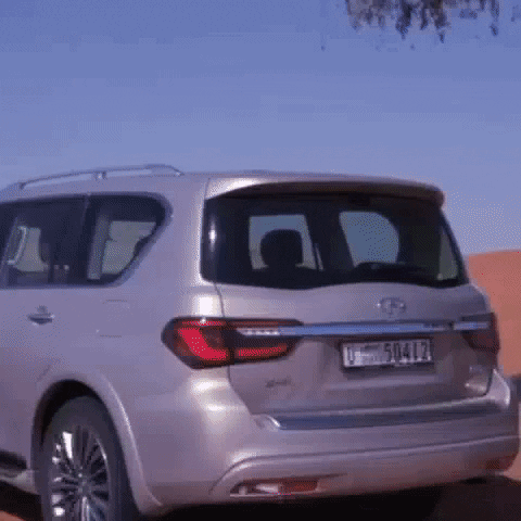 MotionArabia cars dubai desert infiniti GIF