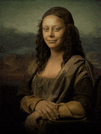 Mona-lisa-smile GIFs - Get the best GIF on GIPHY
