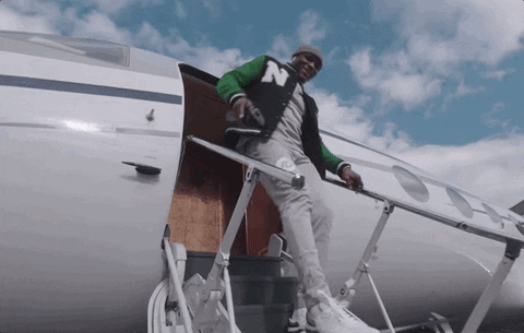 Touch Down Private Jet GIF by UFC - Find & Share on GIPHY