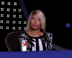 Nicki Minaj Eyeroll GIF