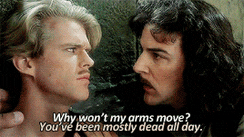 cary elwes buttercup GIF
