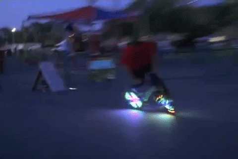 Bike Lights GIF by Monkey Fun - Find & Share on GIPHY