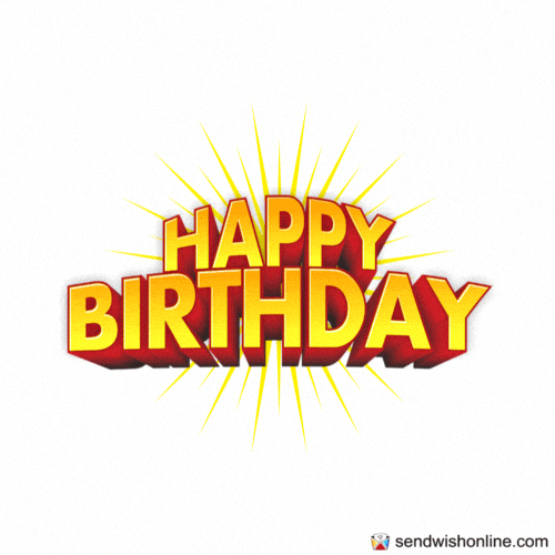 Happy Birthday Bday GIF by sendwishonline.com