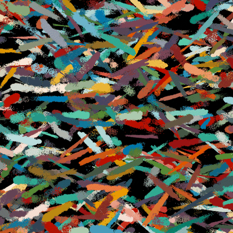 Brush Strokes Loop GIF by xponentialdesign