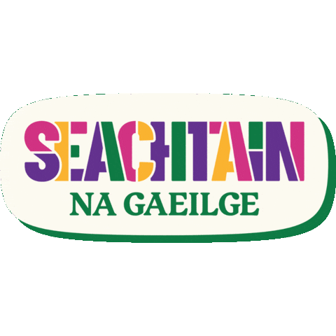 Patricks Day Ireland Sticker by Seachtain na Gaeilge
