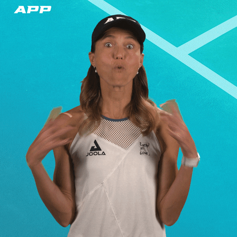 Pickleball Wow GIF by APP