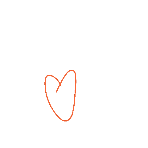 In Love Heart Sticker