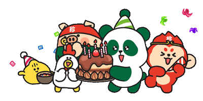 Party Celebrate Sticker by bobaebanjum