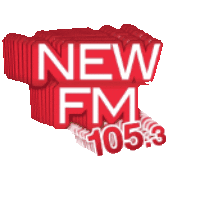 1053NEWFM Sticker