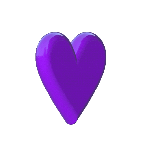 purple love heart images