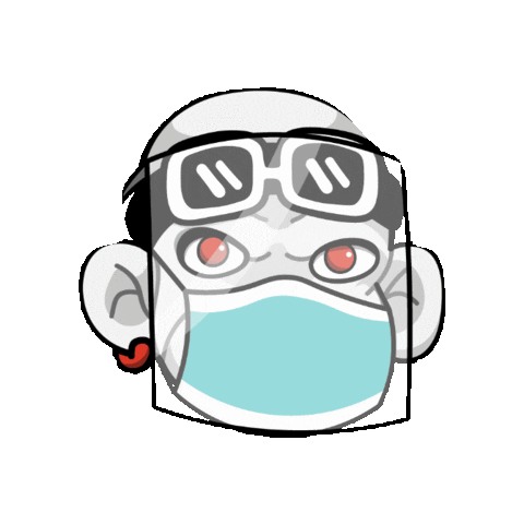 Emoji Masks Sticker by Zhot Shotz