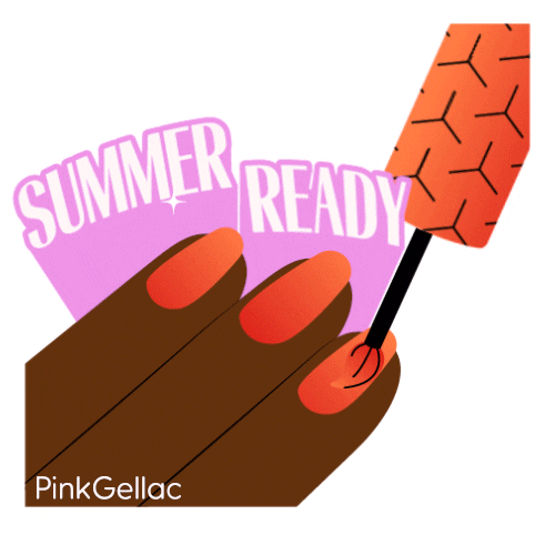Pink Gellac Sticker
