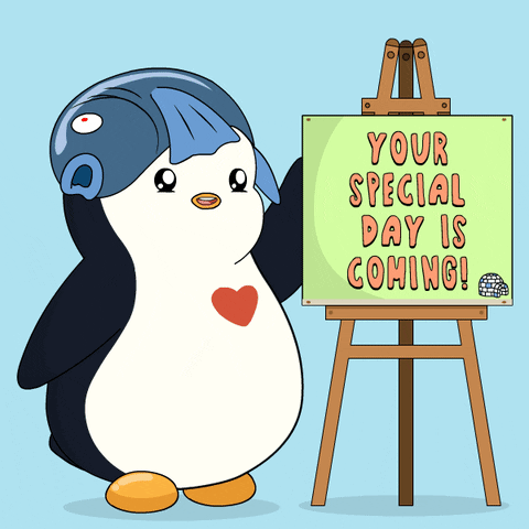 Good Day Motivation GIF by Pudgy Penguins