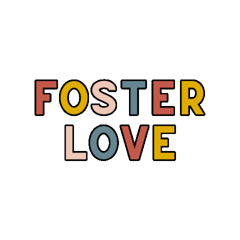 Foster Love Sticker by Foster the Family