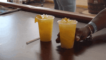 Orange Crush Cheers GIF by The Crab Place