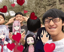 React Love GIF