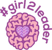 Girl Heart Sticker by Girl2Leader