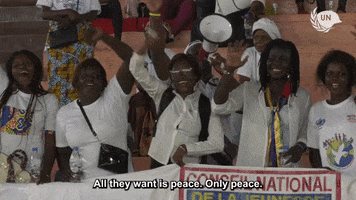 Happy United Nations GIF by UN Peacekeeping