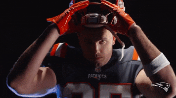 Hunter Henry Sport GIF by New England Patriots