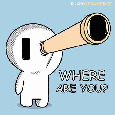 Searching Where Are You GIF by Playgigaverse