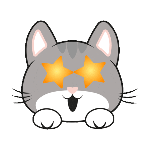 Cat Love Sticker