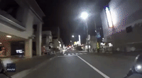 Motorcyclist Captures Moment Power Goes Out on Street as Earthquake Hits Japan