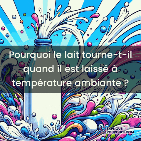 Lait Qui Tourne GIF by ExpliquePourquoi.com