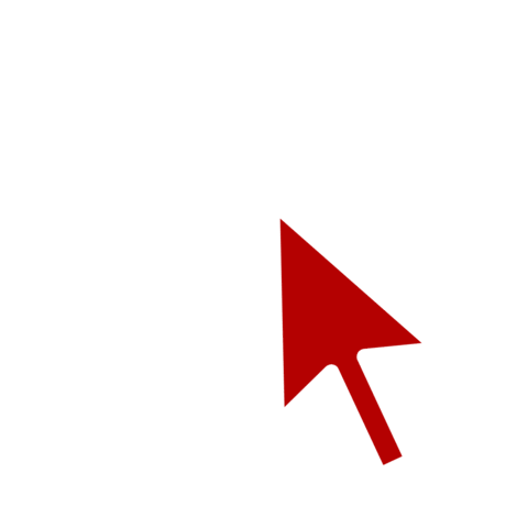 Red Arrow Sticker by Jessica Bean