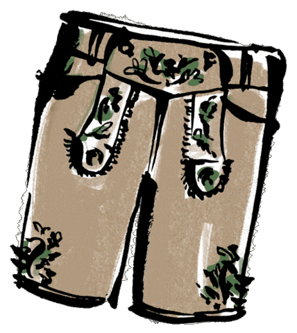 Frühlingsfest Sticker by Nadja König – Illustration