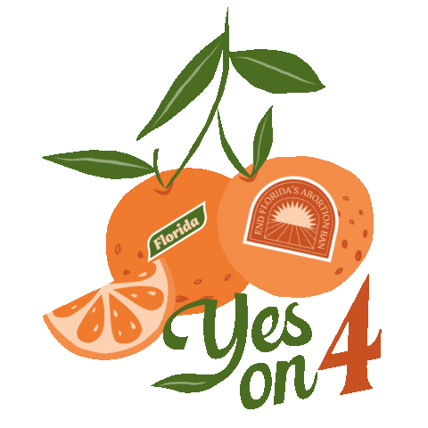 Women Abortion Sticker by Yes on 4 Florida