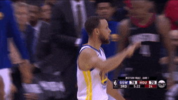 high five western conference finals GIF by NBA