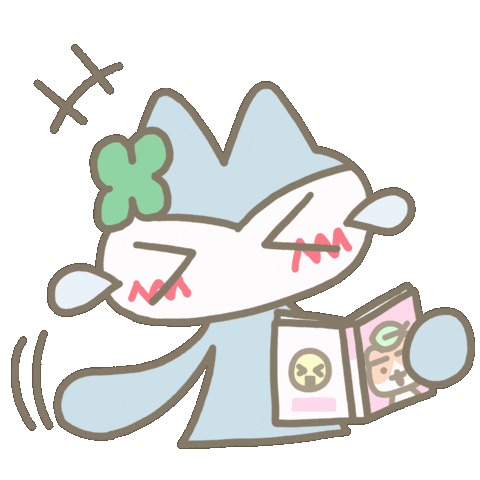 Cat Laughing Sticker