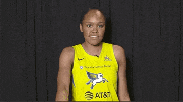 Excited Lets Go GIF by Dallas Wings