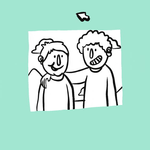 Animation Friends GIF by Gello Hoodbye - Find & Share on GIPHY