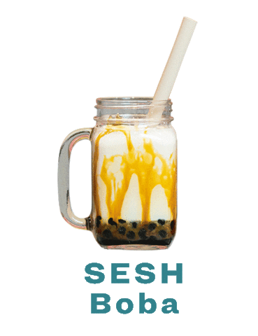 Bubble Boba Sticker by seshbowls