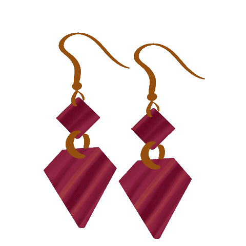 Clay Earrings Sticker