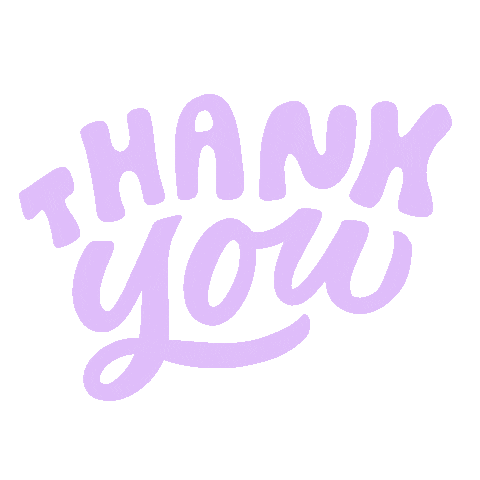 Thanks Thank You Sticker By Molly Jacques For Ios & Android | Giphy