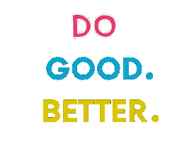 Make A Difference Do Good Sticker by BYU Ballard Center