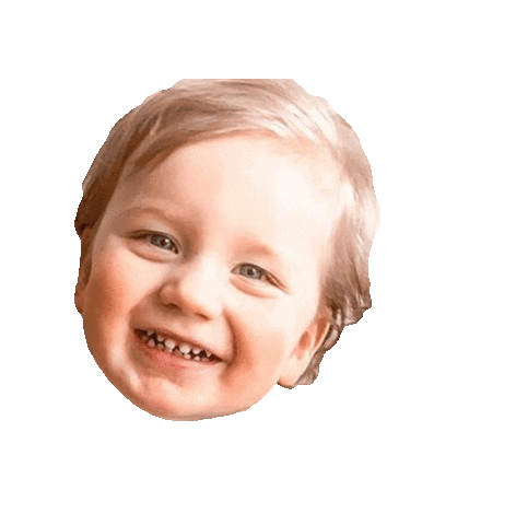 Happy Baby Sticker by DopeDog