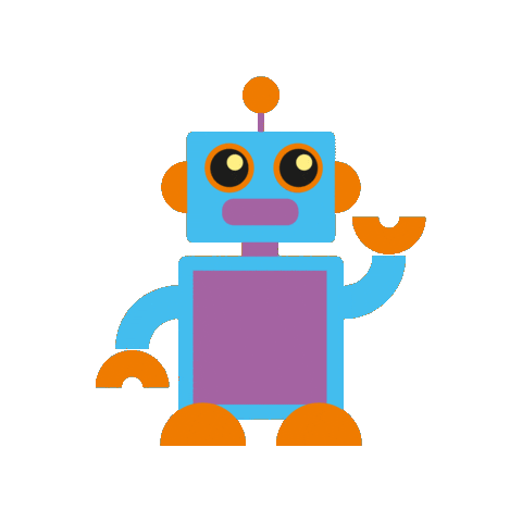 Girls Robot Sticker by Girlguiding