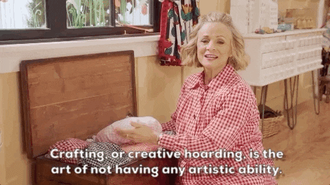 Crafting Ah205 GIF by truTV’s At Home with Amy Sedaris - Find & Share on GIPHY