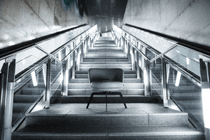 whitedesk cozy koln escalator wd GIF