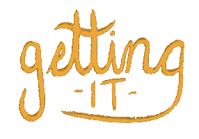 Getting It Sticker