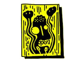 Abstract Sticker
