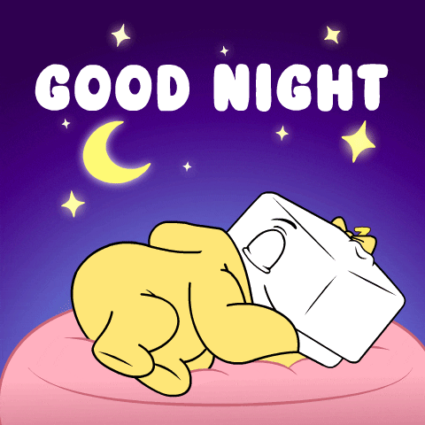 Tired Good Night GIF by Ordinary Friends