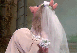 Miss Piggy Wedding GIF by Muppet Wiki