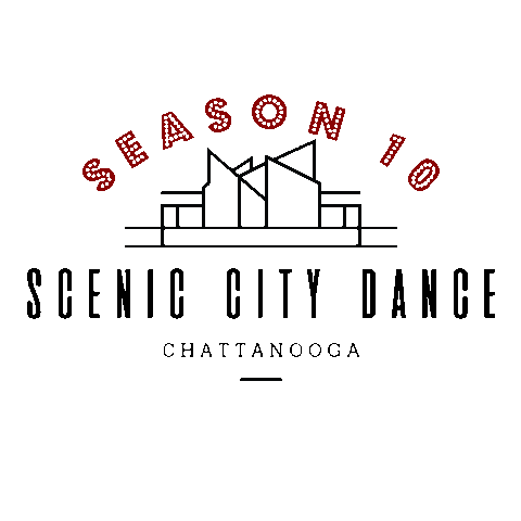 Scenic City Dance Sticker