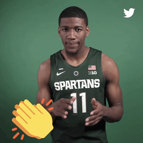 March Madness Applause GIF by Twitter