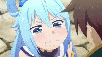 Burrows aqua konosuba GIF
